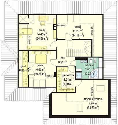 Poddasze projektu Natalia