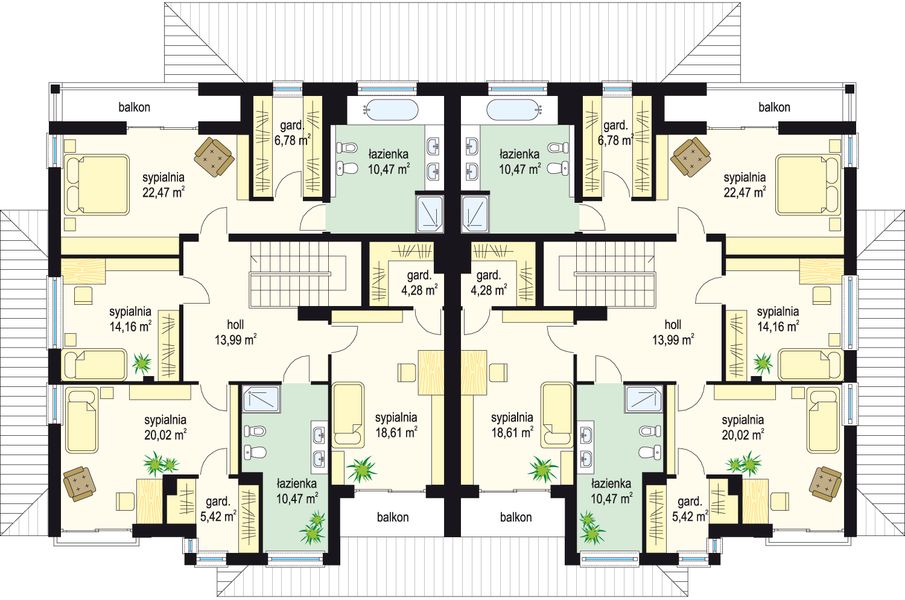 Piętro 1 projektu Neptun