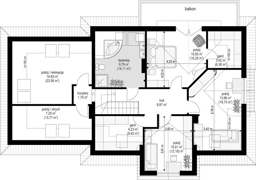 Poddasze projektu Saga 3