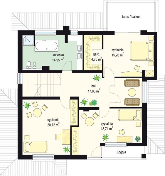 Piętro 1 projektu Vega