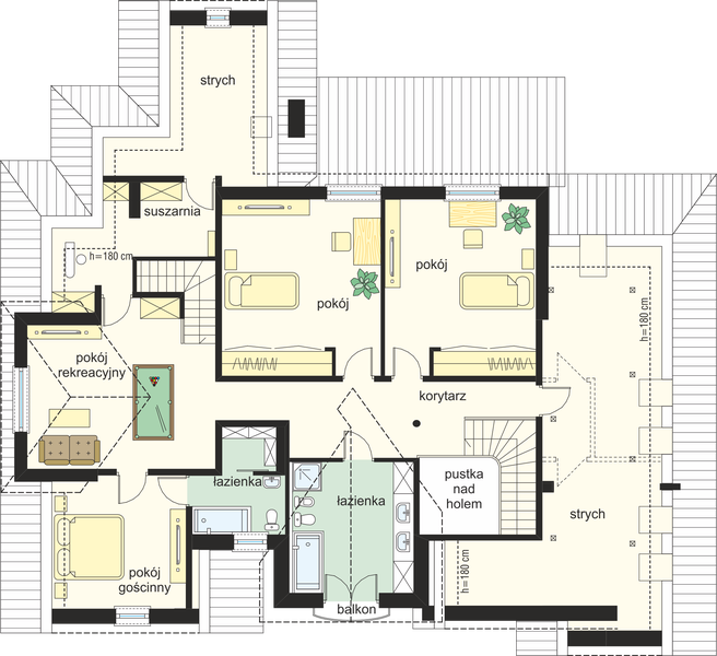 Poddasze projektu Dallas