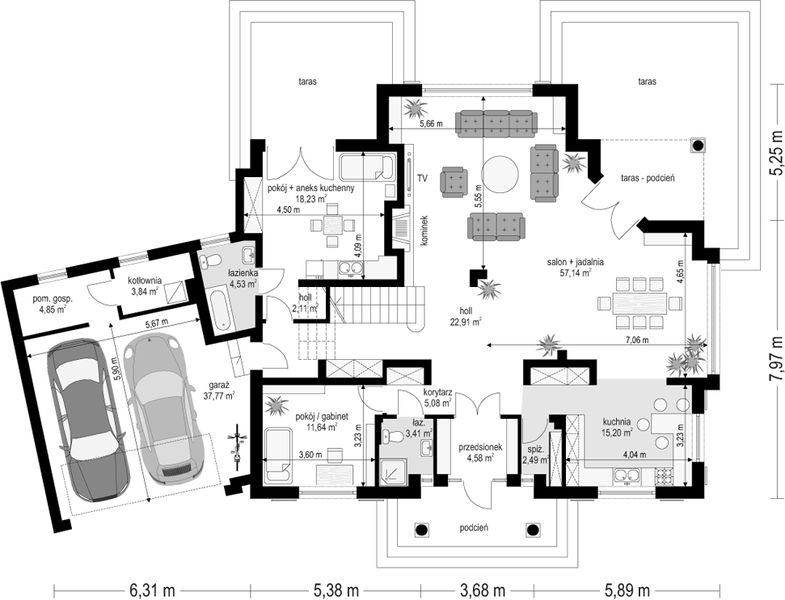 Parter projektu Dom z kolumnami