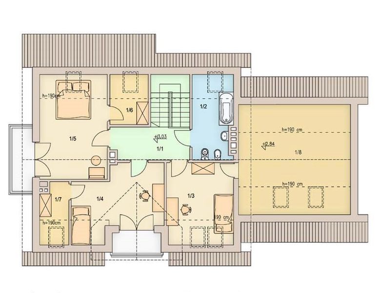 Poddasze projektu Tofi 2