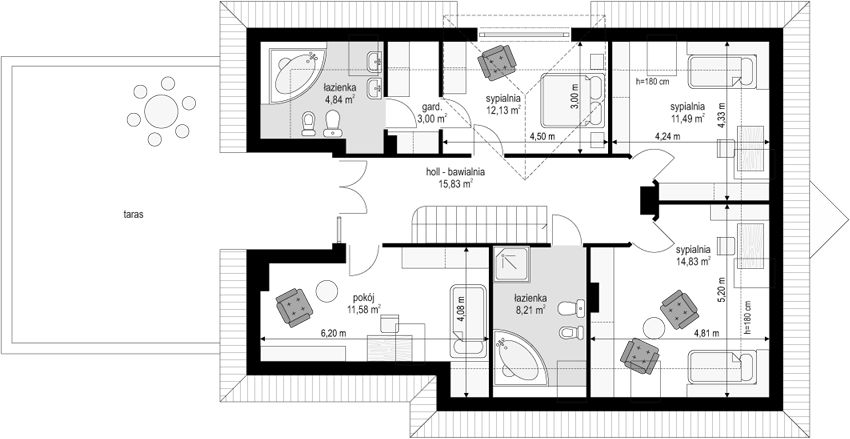 Poddasze projektu Eko