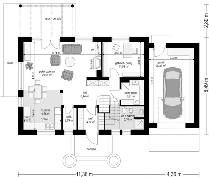 Parter projektu Leśny Zakątek 2