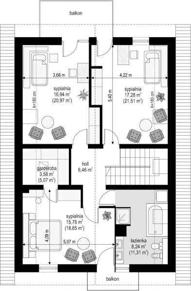 Poddasze projektu Miejski