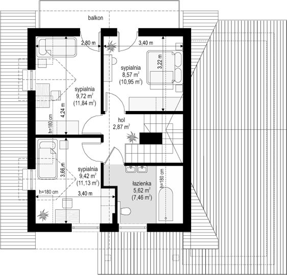 Poddasze projektu Alicja