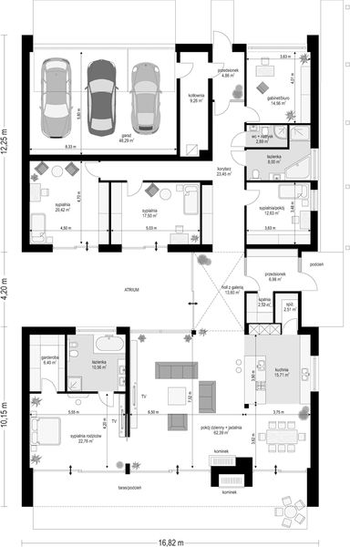Parter projektu Willa atrium
