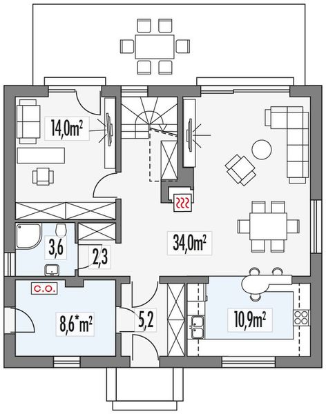 Parter projektu Cornelia wersja A paliwo stałe