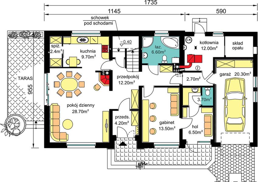 Parter projektu BW-44 z lokalem