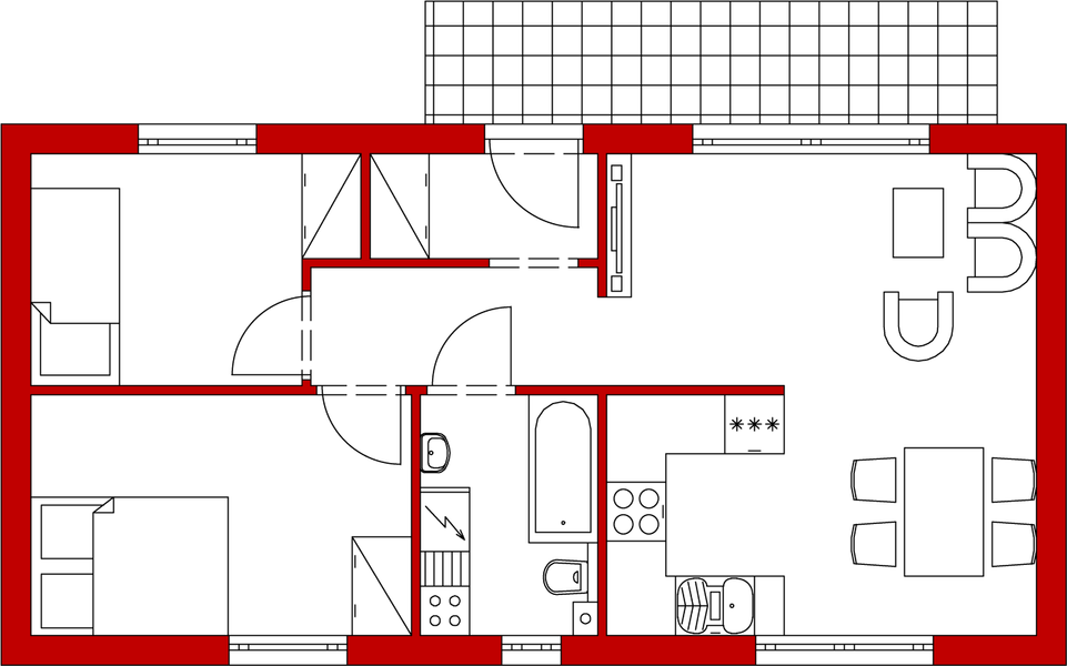 Parter projektu Domek Itsy Bitsy (024 ES)