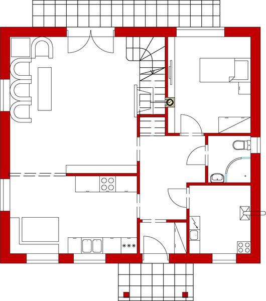 Parter projektu Domek Nieduży (010 ES)