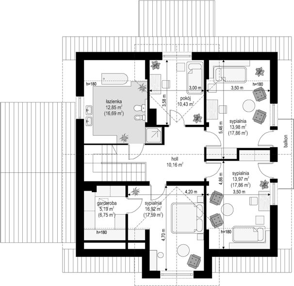 Poddasze projektu Gagatek