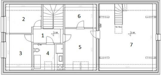 Poddasze projektu eko Typowy 19