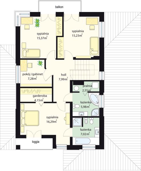 Piętro 1 projektu Kasjopea 3