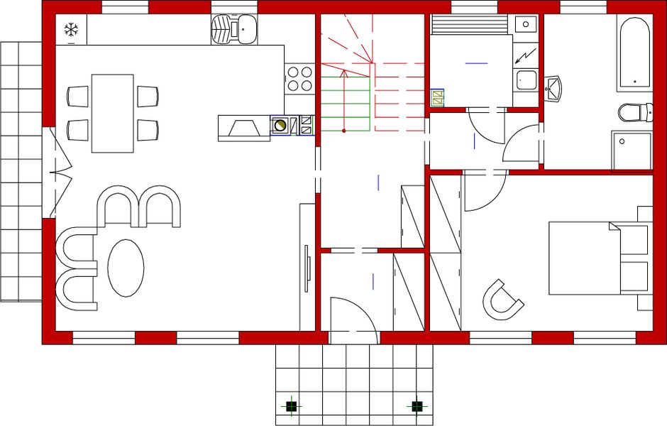 Parter projektu Domek Bieszczadzki (018 SK)