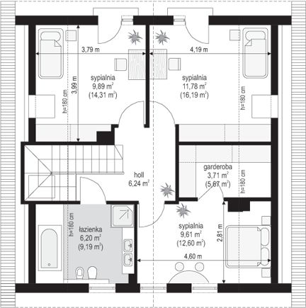 Poddasze projektu Małgosia