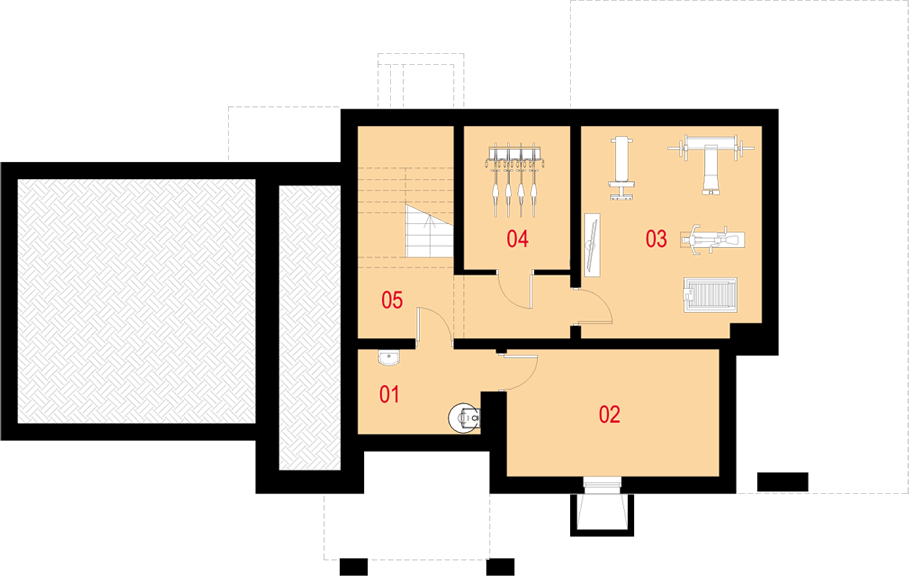 Piwnica projektu Audax I PG2
