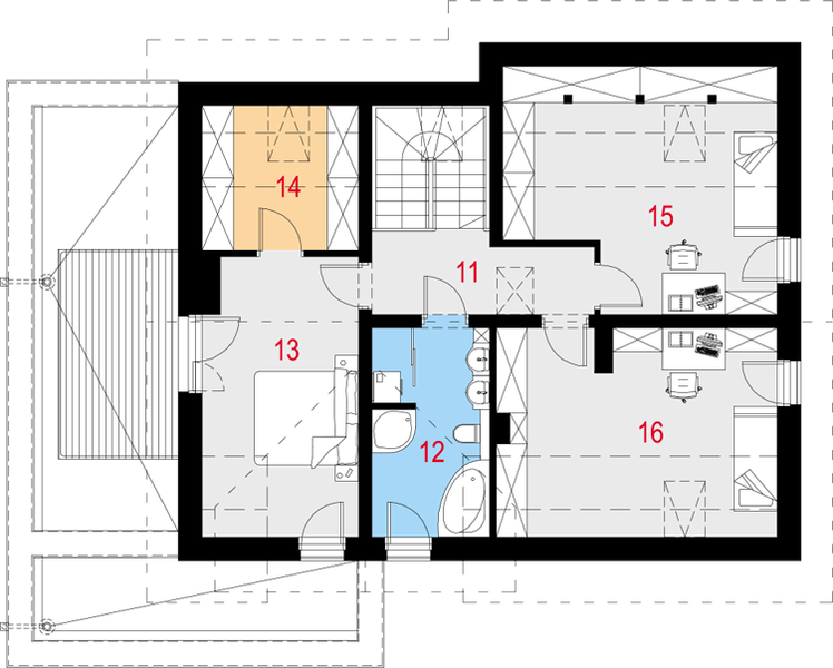 Poddasze projektu Nobilis I G2