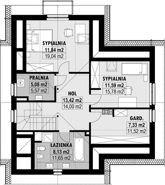 Poddasze projektu E-192