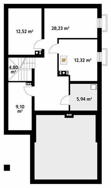 Piwnica projektu Amarylis 3