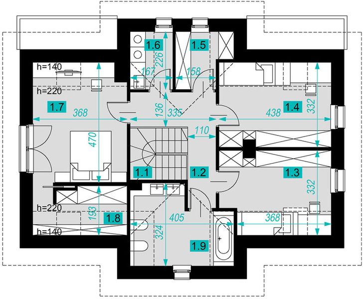 Poddasze projektu Dla Marzycieli 1