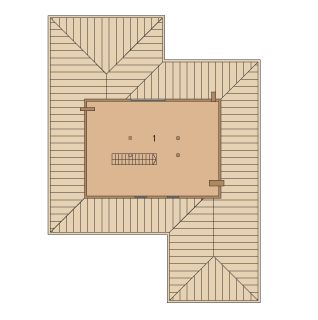 Poddasze projektu Lena G2