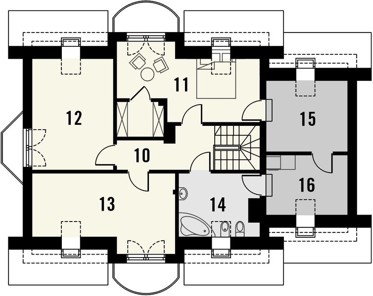 Poddasze projektu Akacja