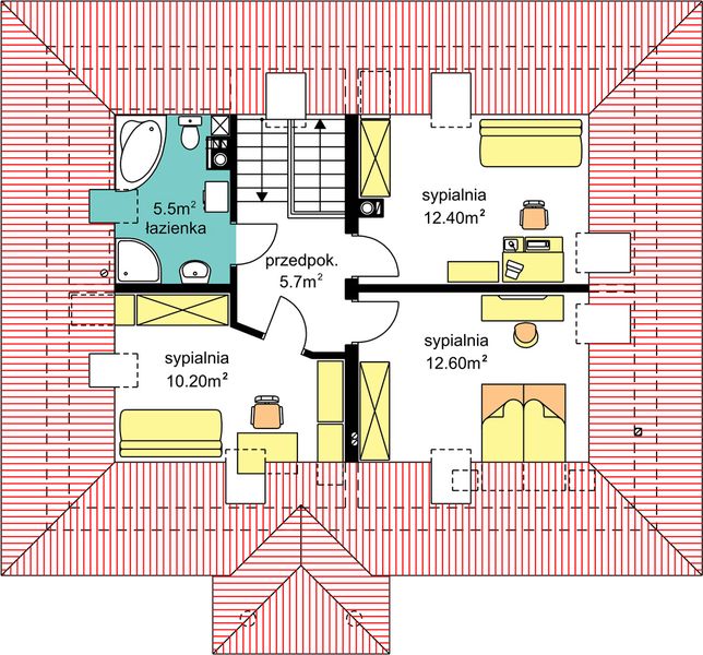 Poddasze projektu BW-51