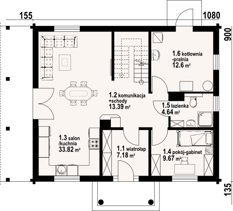 Parter projektu Jaworki 13 dw