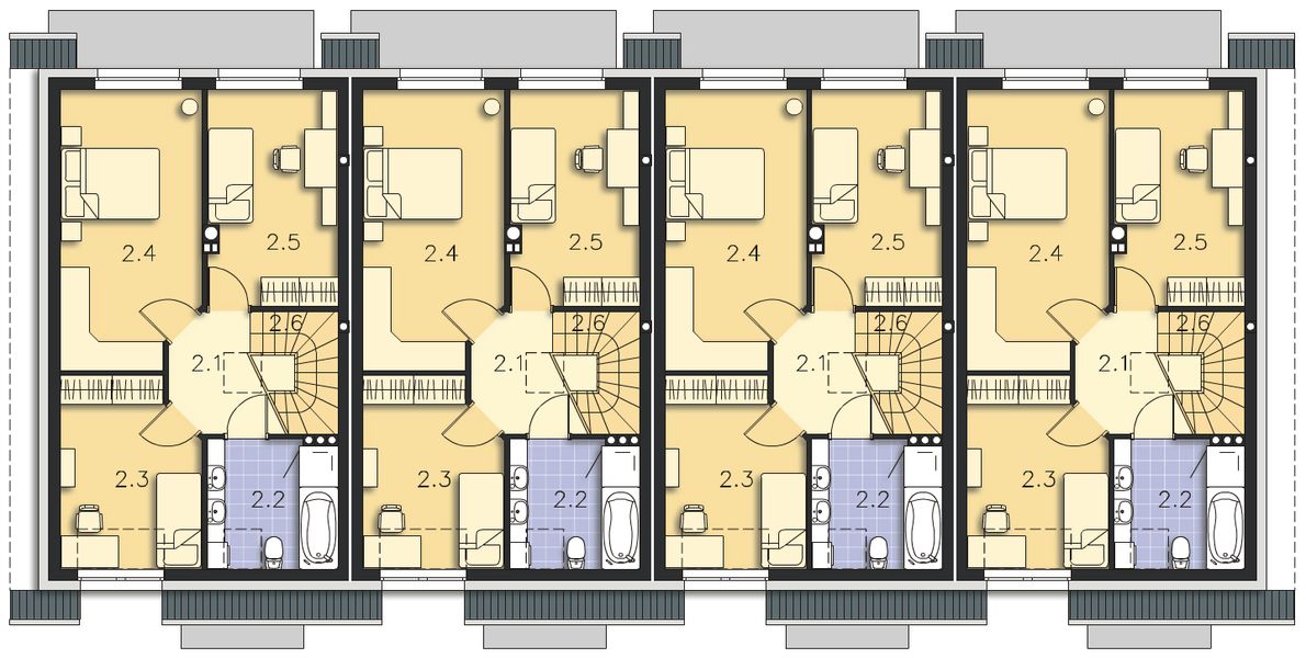 Poddasze projektu Clermont LMS24