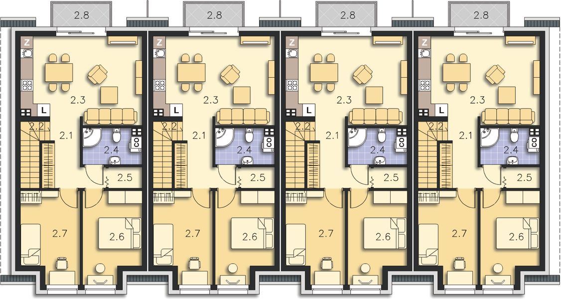 Poddasze projektu Zurych LMS20
