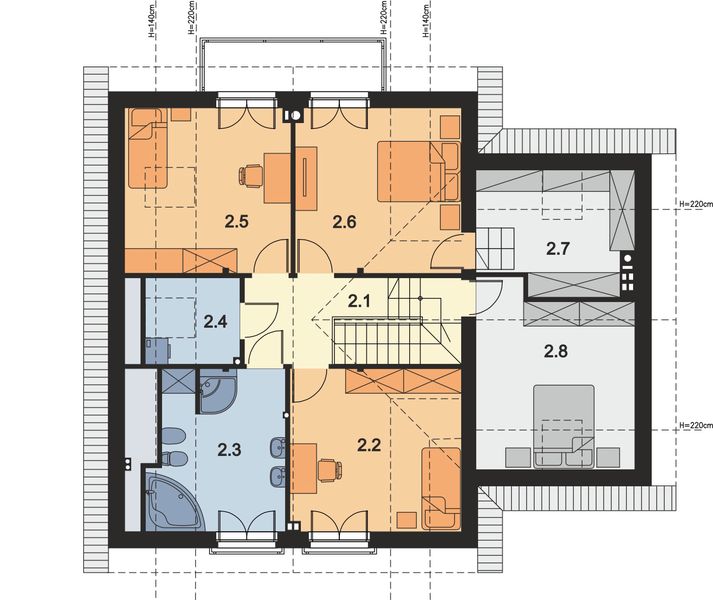 Poddasze projektu Puk 3