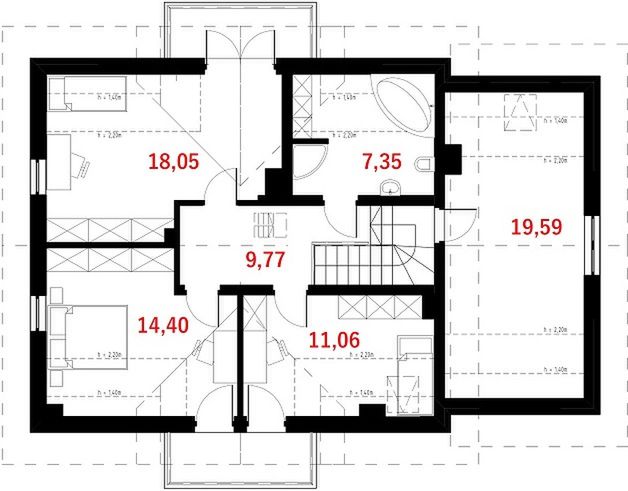 Poddasze projektu Samos 2