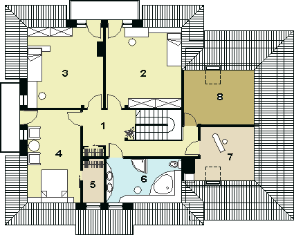 Poddasze projektu HG-I6