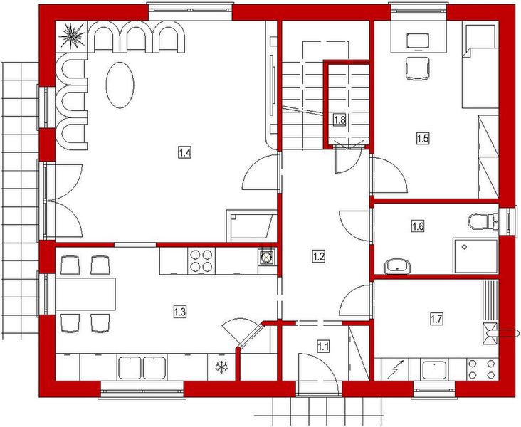 Parter projektu Domek Prosty ES (009 ES)