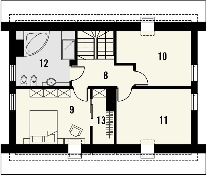 Poddasze projektu Etno