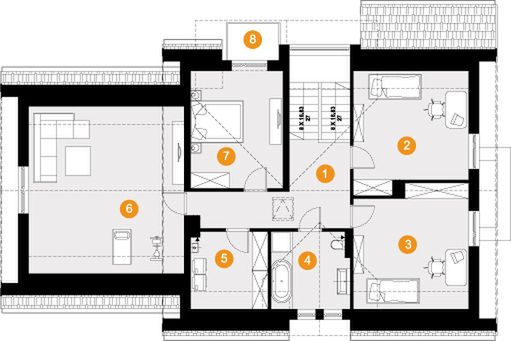 Poddasze projektu Henryk II