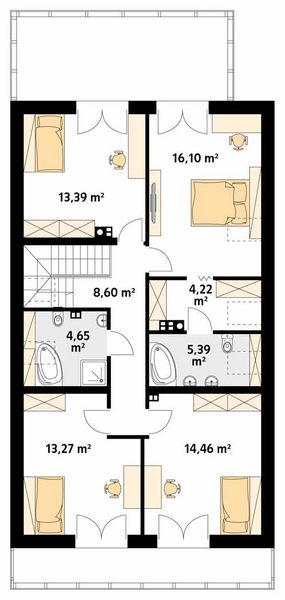 Poddasze projektu Amarylis 6