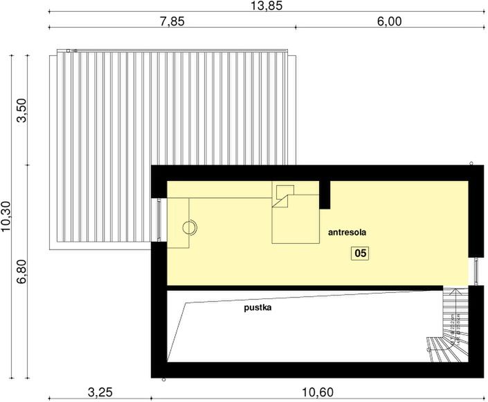 Poddasze projektu PS-CH-50-15-G1