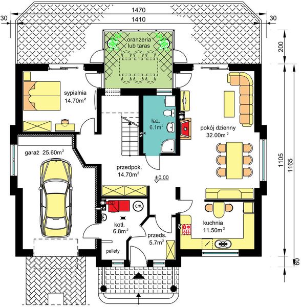 Parter projektu BW-52 wariant 1