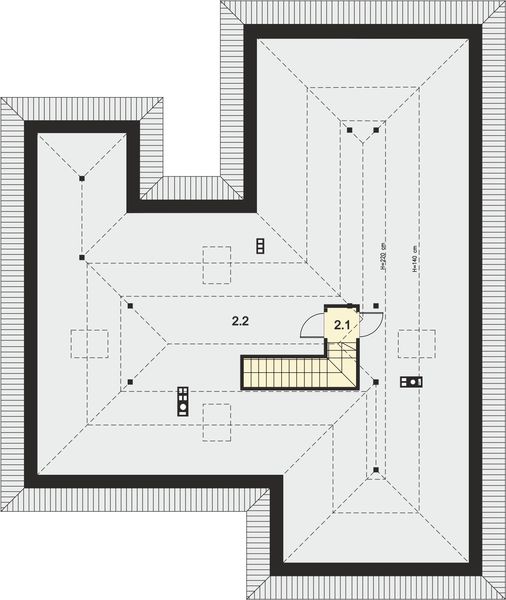 Poddasze projektu Padme