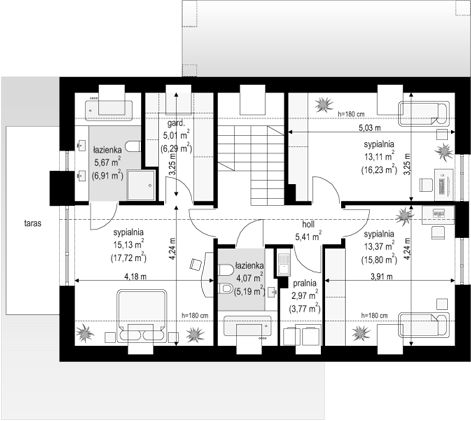 Poddasze projektu Fokstrot