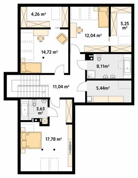 Poddasze projektu Ariel 7