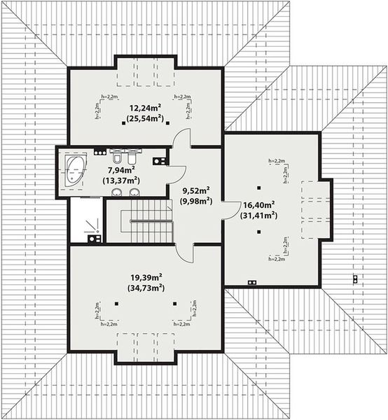 Poddasze projektu Goran 3