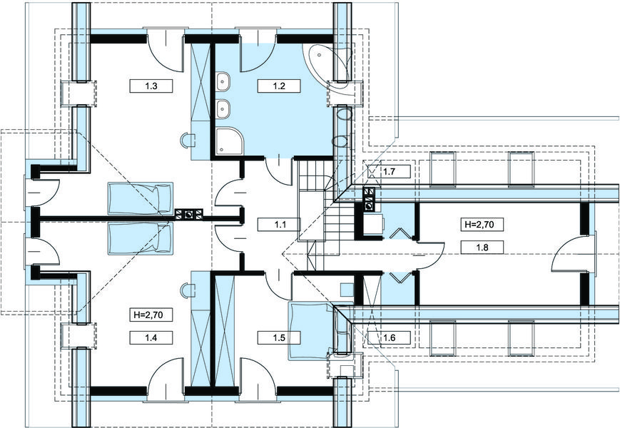 Poddasze projektu Rubin