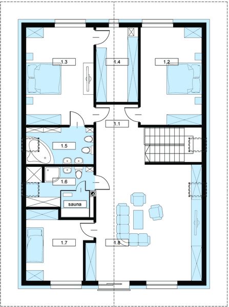 Poddasze projektu Tellur