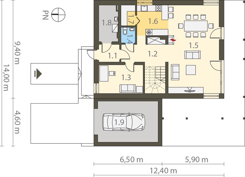 Parter projektu Prosty