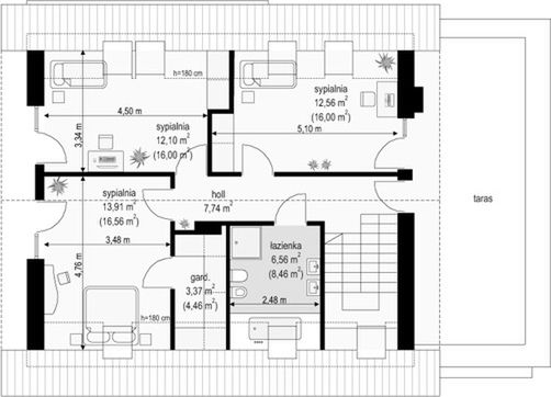 Poddasze projektu Samba