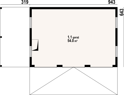 Parter projektu Garaż GDS 3w